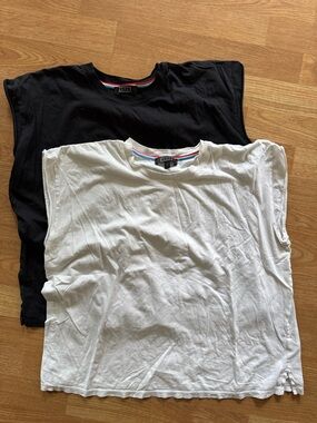 AYR Muscle Tees in Black and White